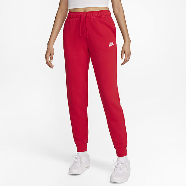 Womens Red Joggers. Nike